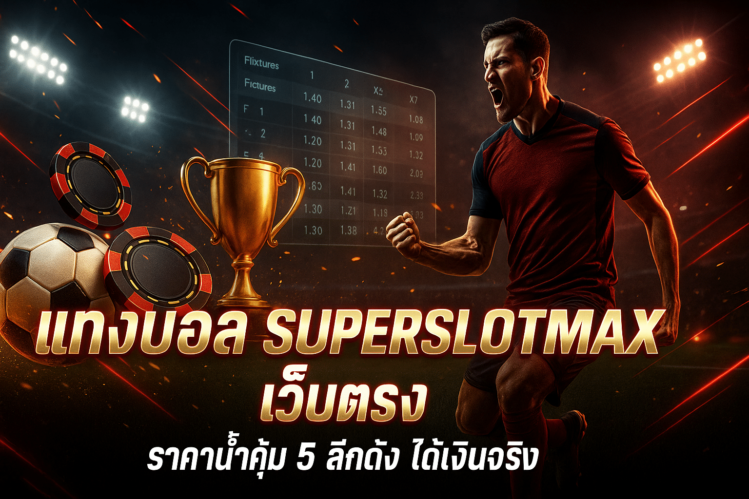 แทงบอล SUPERSLOTMAX เว็บตรง