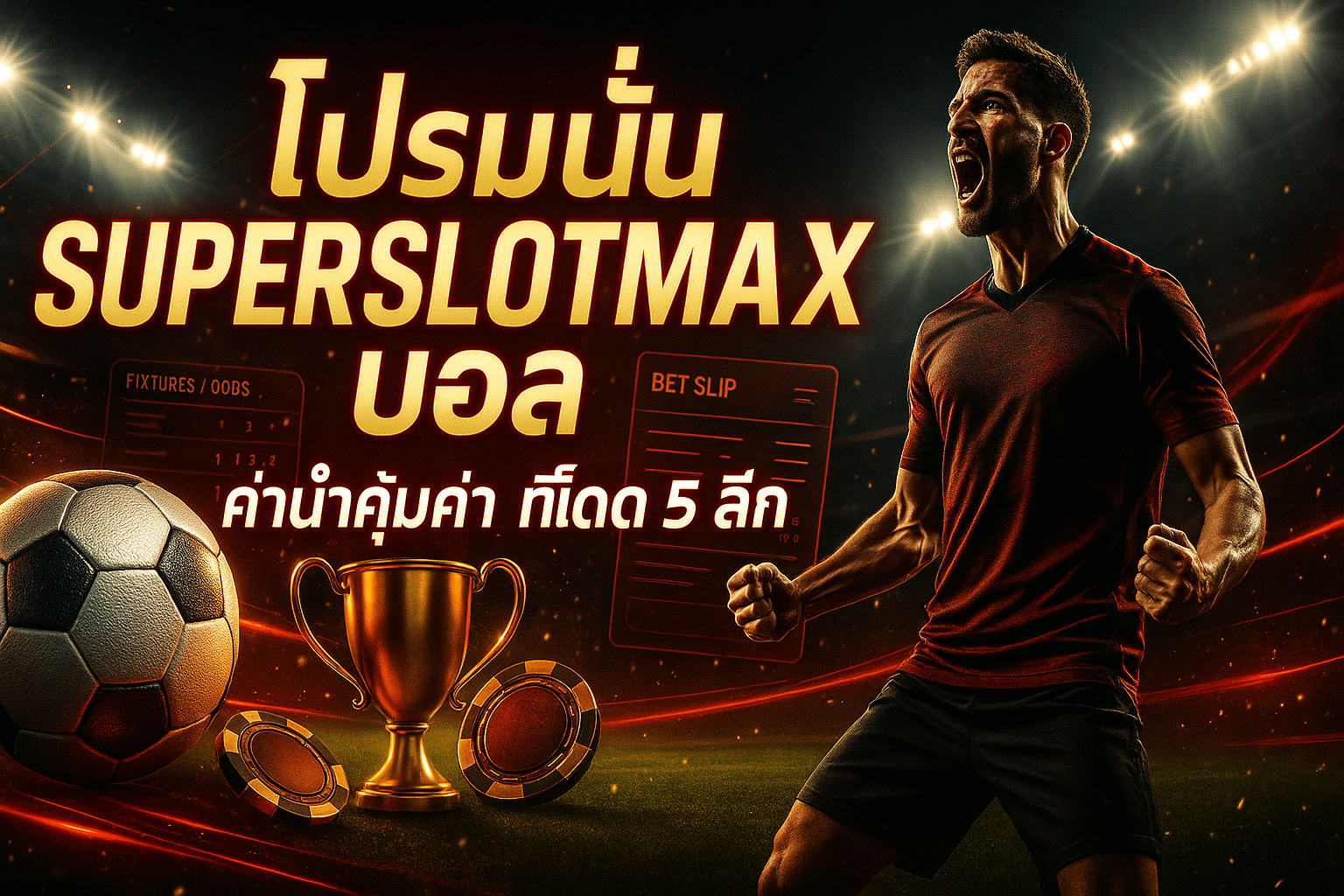 โปรโมชั่น SUPERSLOTMAX บอล